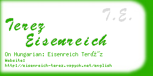 terez eisenreich business card